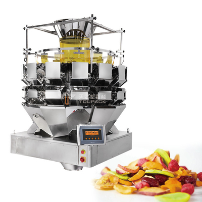 Maszyna do pakowania pomidorów ze stali nierdzewnej 304 14-głowicowa waga wielogłowicowa
