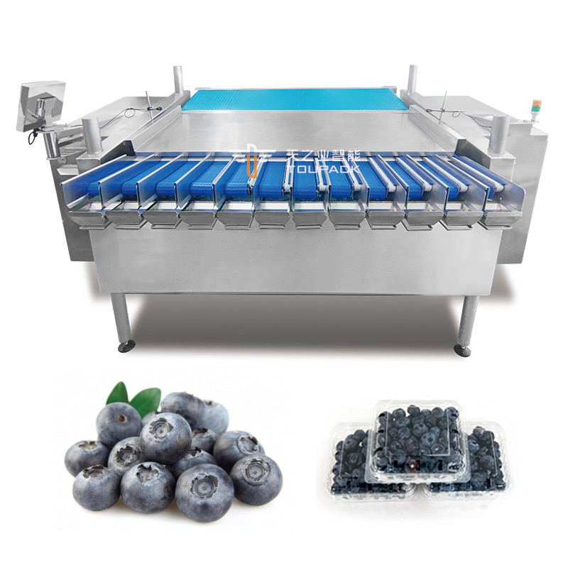 Automatyczna Maszyna do pakowania pasji Kumquat Winter Jujube Plastikowa skrzynka Blackberry Ważenie wypełniająca linia pakowania