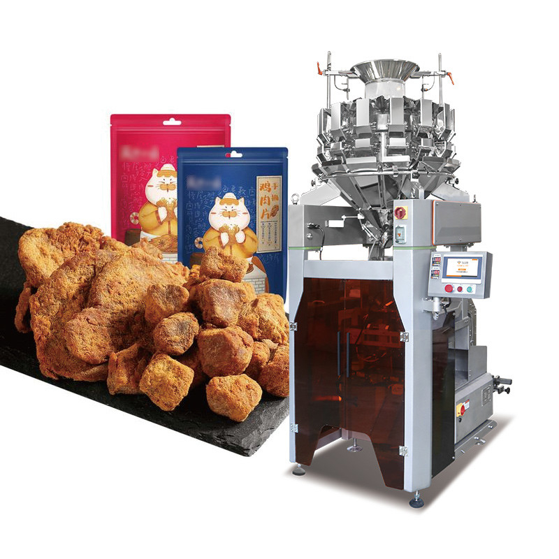 Maszyna do pakowania frytek ziemniaczanych wielokrotnie ważąca maszyna do pakowania worek z popcornem