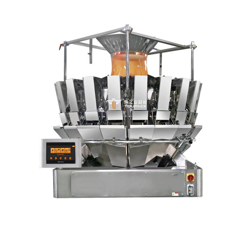 14 Hopper Wielogłowy Wagacz Automatyczna Doypack Packing Machine Azot Chips kukurydziany Packing Machine
