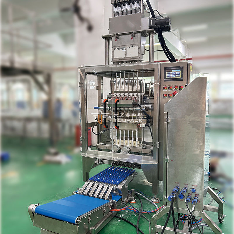 Automatyczne 6 Linii 8 Linii Vffs Drink Powder Sachet Filling Packing Machine Colostrum Powder Stick Pack Multi Lane Packing Machine