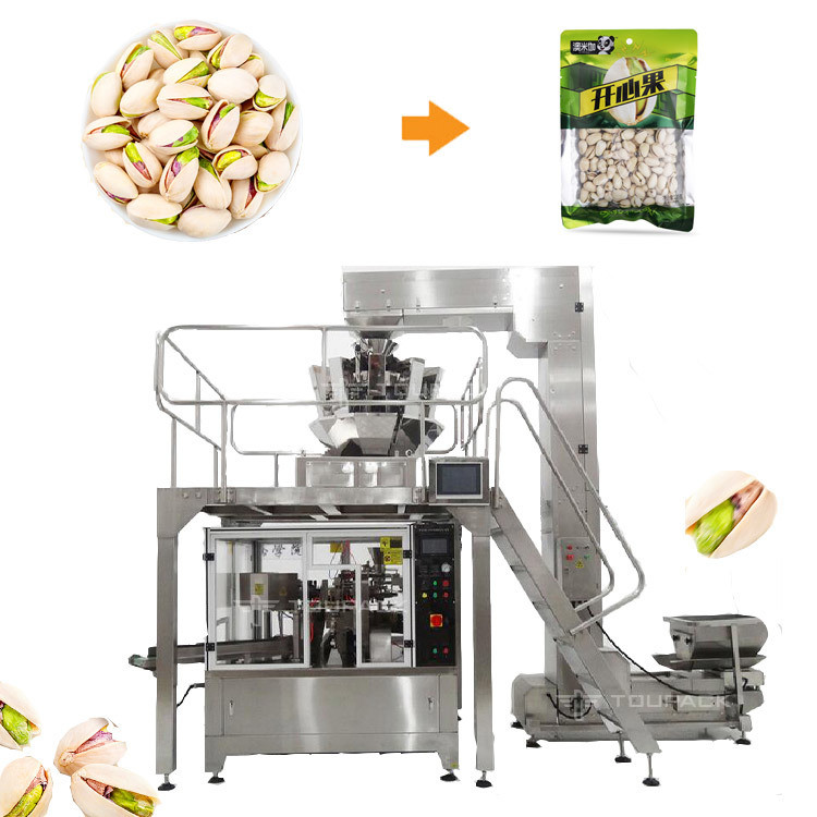 Full Automatic 220V Multihead Weigher Packing Machine with 1 Year Warranty for Granule Filling