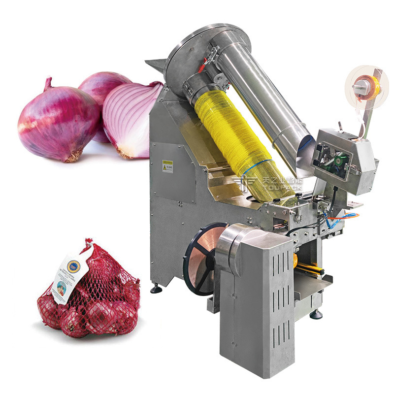 Full-automatic Stainless Steel 304/316 Mesh Bag Packing Machine with 25-40 BPM Speed and 220V Electric Drive