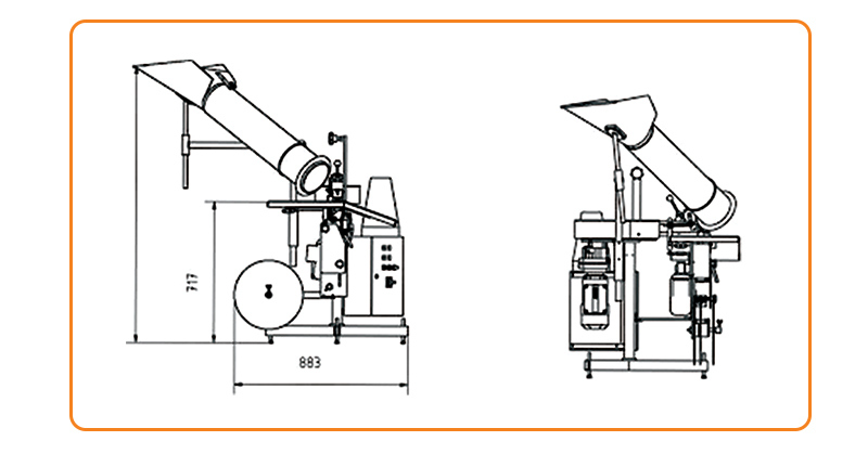 TOUPACK PP Maszyna do produkcji siatki do pakowania cebuli, czosnku i ziemniaków Maszyna do pakowania w siatkę