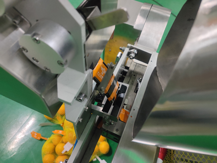 Automatyczna maszyna do pakowania worków sieciowych zakres ważenia 3g-5000g do pakowania warzyw owoce ziemniaki imbir owoce cytrusowe