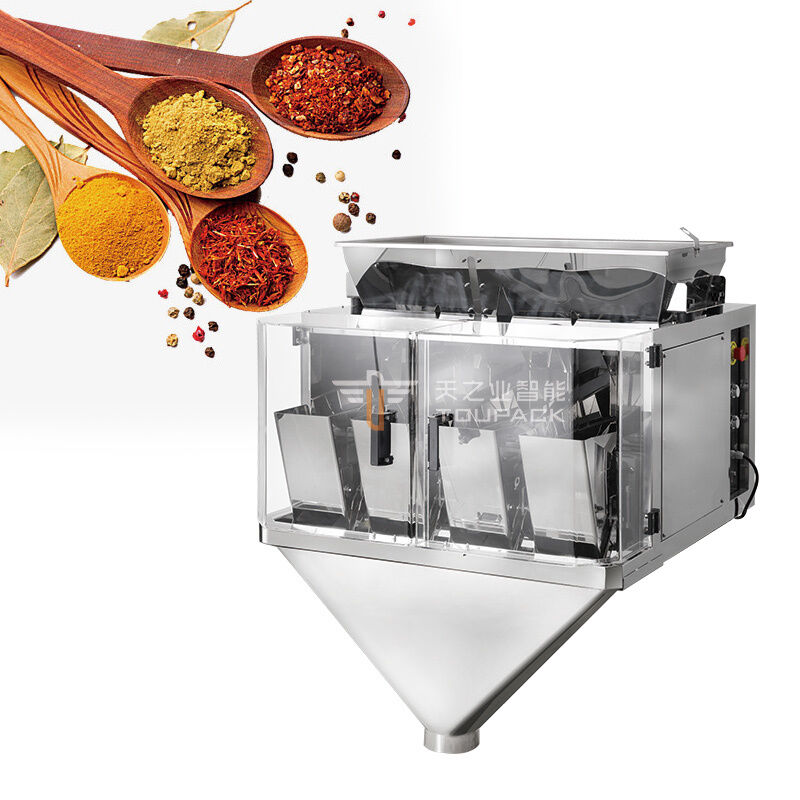 Automatyczna maszyna do napełniania ślimakowego przypraw, proszków spożywczych, białka w proszku, gotowych torebek, maszyna do pobierania, napełniania i zgrzewania torebek