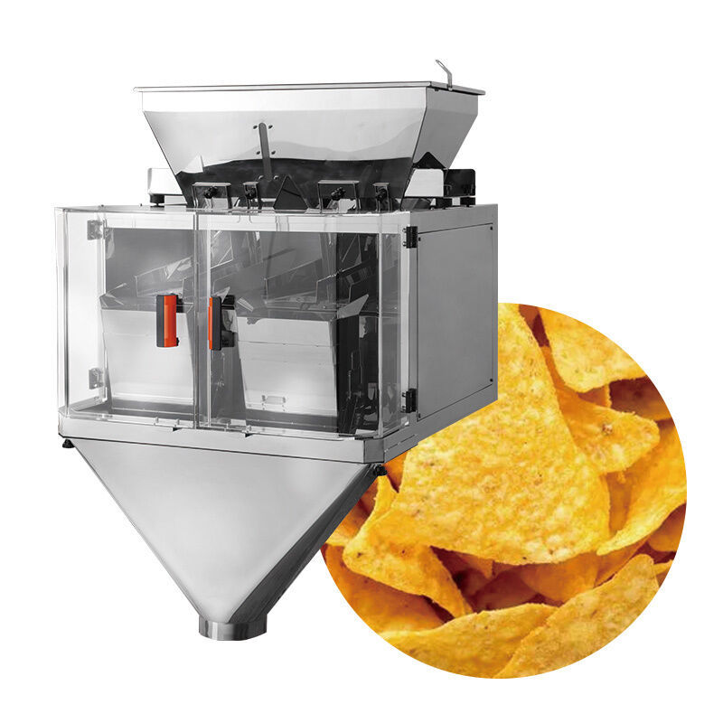 Liniowa Waga Linia opakowaniowa Automatyczna Maszyna do pakowania ryżu, cukru, soli i ziaren System ważenia i pakowania granul