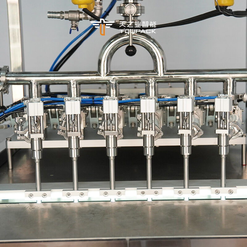 Automatyczna wielotorowa maszyna do pakowania płynów w saszetki o pojemności 50 ml 100 ml, sok owocowy, lody, galaretka, patyczki, paski