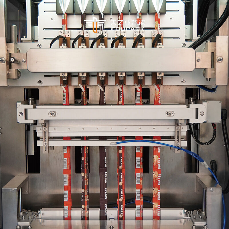 Multi-Function Automatic 4 Lane 6 Lane Multi-lanes Granule Coffee Milk Tea Powder Sachet Packaging Machine