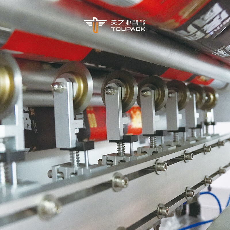 Wielopasmowa maszyna do pakowania płynów w saszetki szamponu, odżywki do włosów, ketchupu, miodu