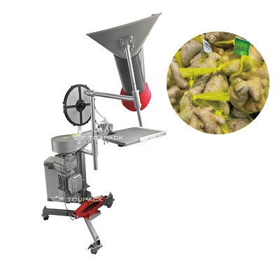 800W Półautomatyczna maszyna do pakowania w siatki Sprzęt do pakowania biletów w worki na owoce