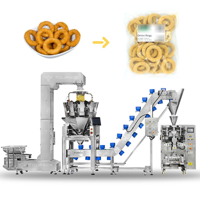Zamrożone pierścienie cebulowe Retort Bag Mięso Doypack Packing Machine Smażone kałamarnice Pickle Żywność Smażony ryż Gotowany ryż Packing