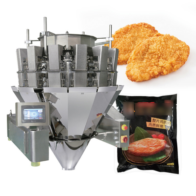 Dostosowanie Inteligentna maszyna do pakowania mięsa wielokrotnie ważąca maszyna do pakowania mięsa na kawałki maszyna do pakowania mięsa