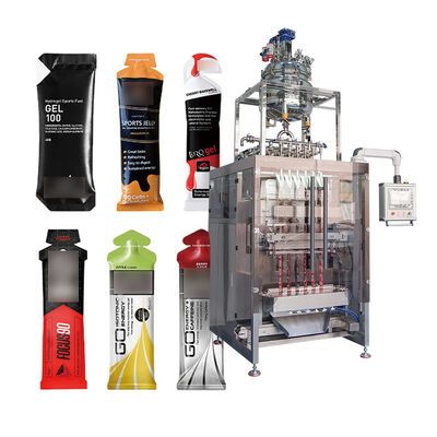 Automatyczna wieloprzejazkowa mała torba do pakowania płynnej pasty do pakowania sałatki musztardy krewetki ostrygi sos do pakowania