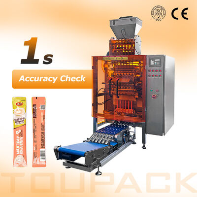 Multi-Column Packing Machine with Integrated Checkweigher and Cartoner
