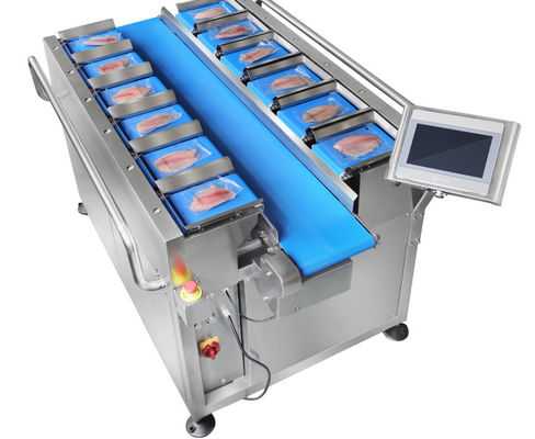 30WPM Mushroom Fruit Multihead Weigher 12 Head Belt Scale