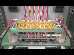 TOUPACK Multi-Lane Back Seal Maszyna pakująca Granulowany proszek płynny Maszyna pakująca
